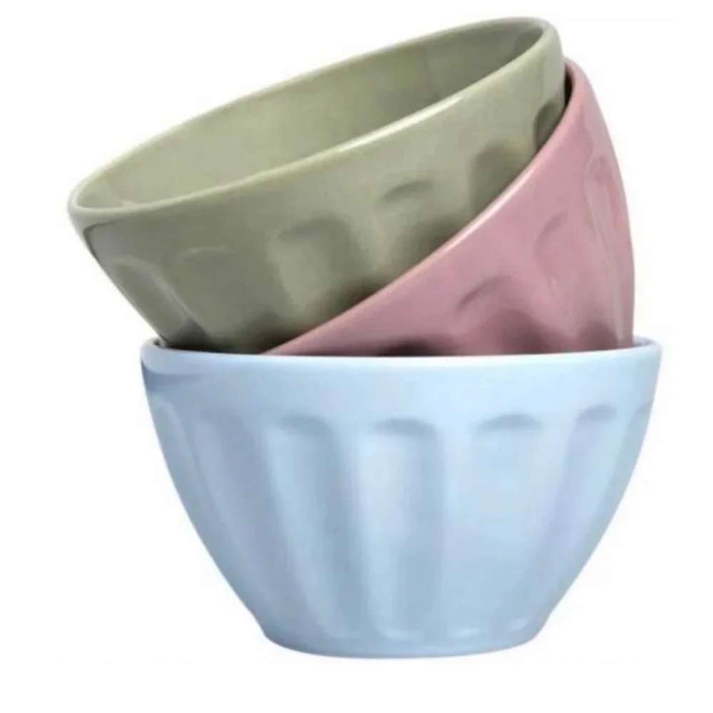 NIB Pier 1 - 3 mini ceramic prep bowls